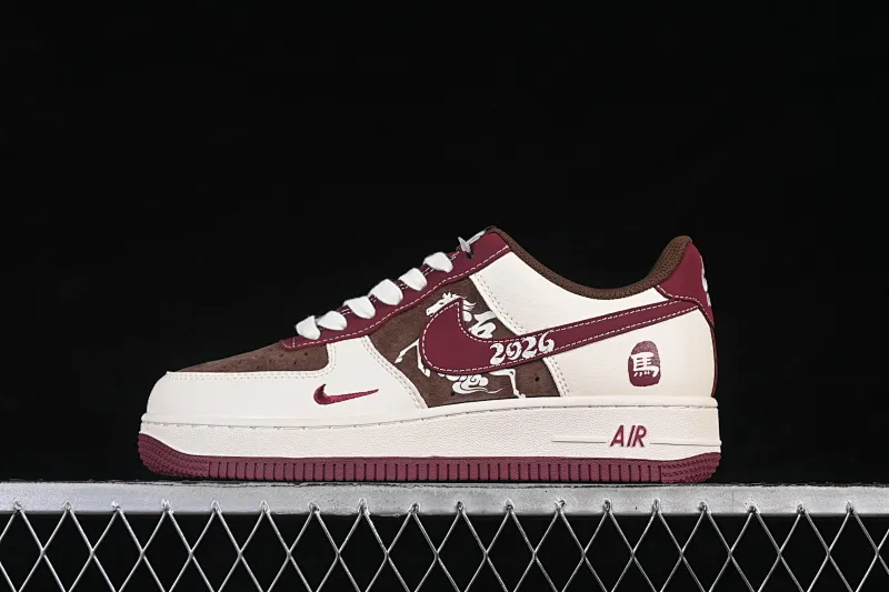 All categories Nk Air Force 1 Air Force series Nk Air Force 1 Low Air Force low top Nike Air Force 1'07 Low Year of the Horse limited edition Reima Nafu Air Force 1 low top casual sneakers XD0028-007